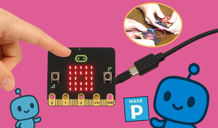 「動かして、撃って、よけて！ゲームで学ぶプログラミング」MakeCodeでmicro:bitが楽しくなる！